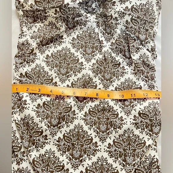 Tommy Bahama -Brown and White One Piece Swimdress - Picture 8 of 9